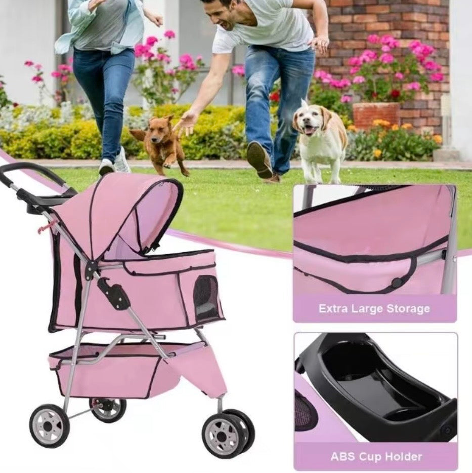 Dog pet stroller