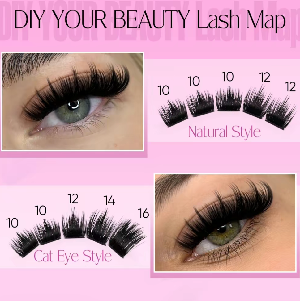 Zanlufy Lash Clusters