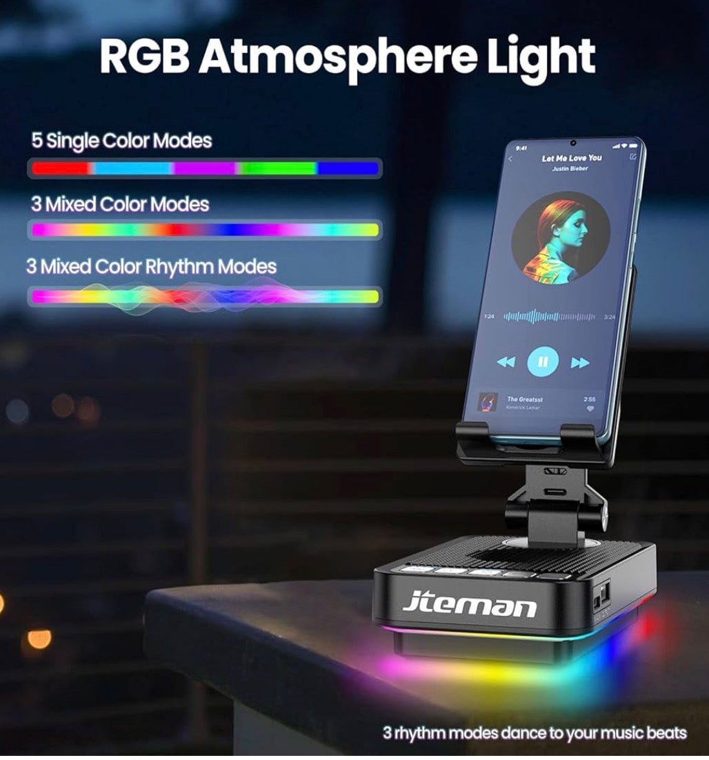 Bluetooth Speaker Phone Stand