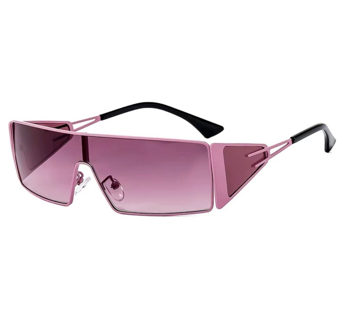 Fashionable Large Frame Frog Shape Sunglasses,