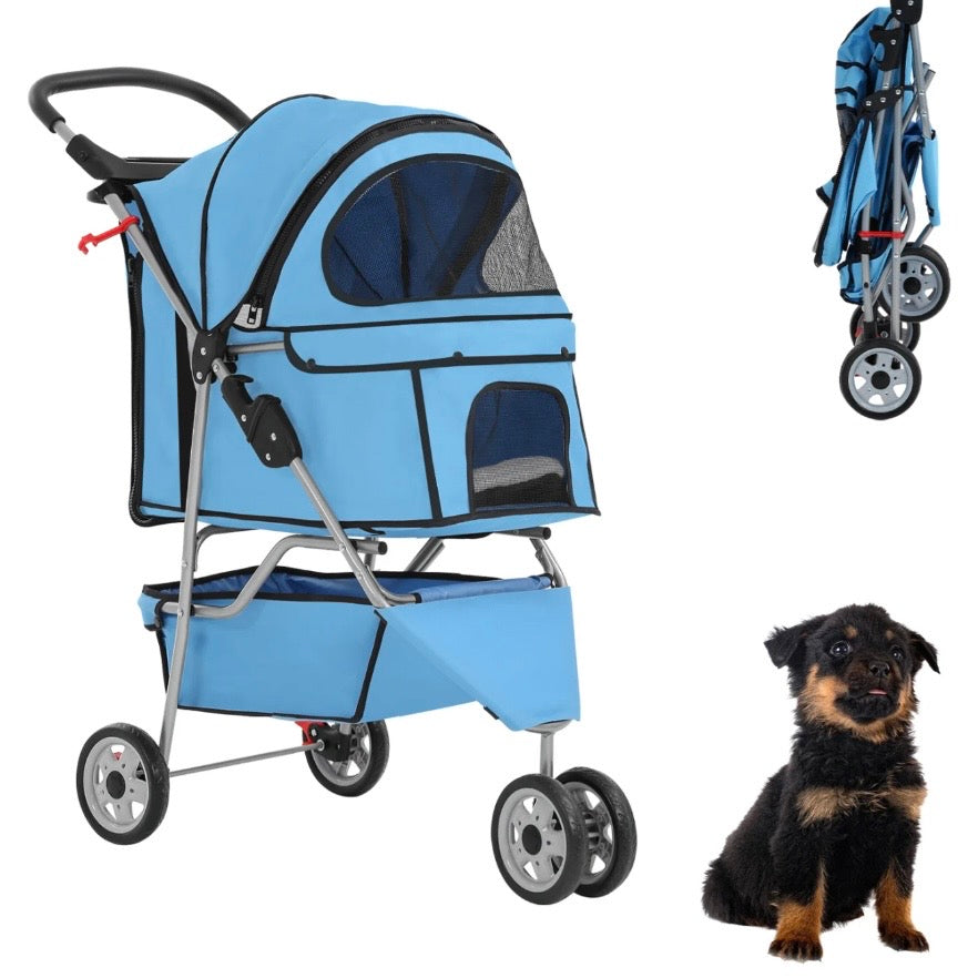 Dog pet stroller