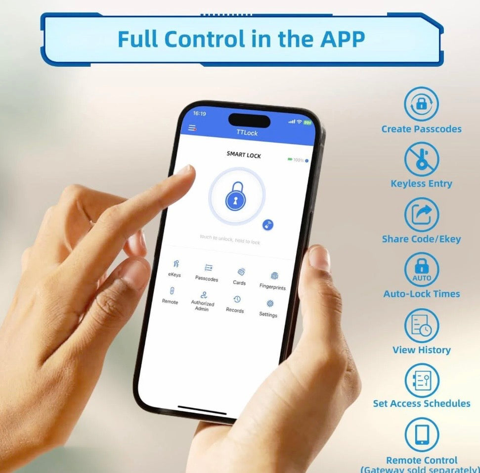 5 in 1 Smart Door Lock