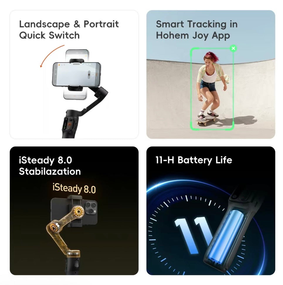 hohem iSteady X3 SE Gimbal
Stabilizer for iPhone