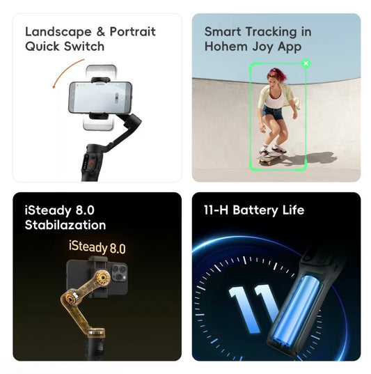 hohem iSteady X3 SE Gimbal
Stabilizer for iPhone