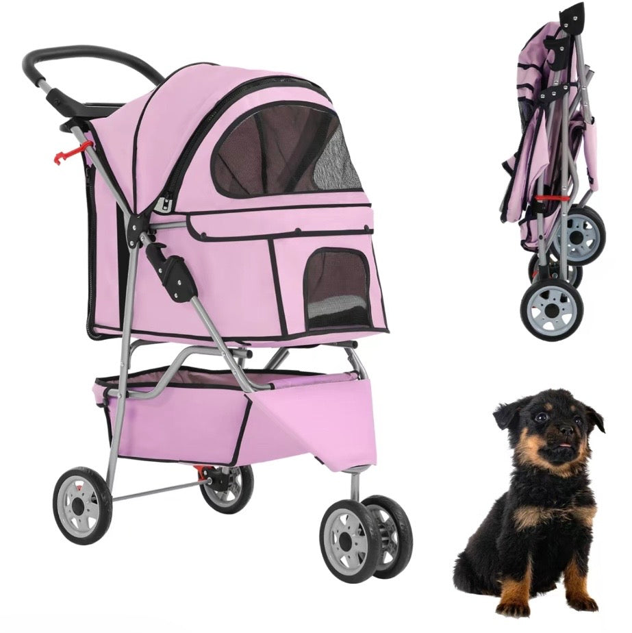 Dog pet stroller