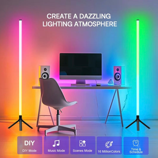 DAYBETTER 360°Corner Floor Lamp,