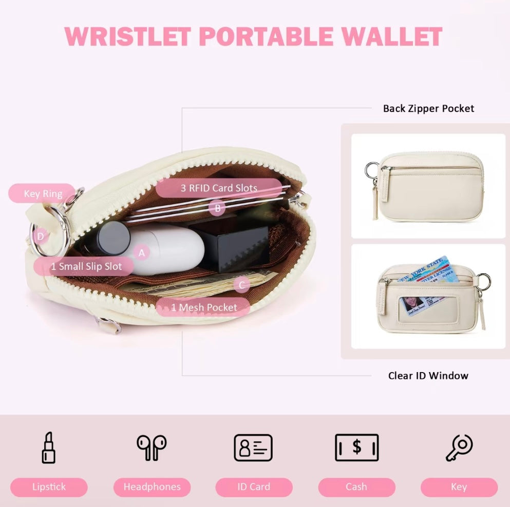 Women's Keychain Wristlet